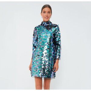Tuckernuck Midnight Rituals Sequin Mod Ellie Mini Dress size M Medium NWT Shift